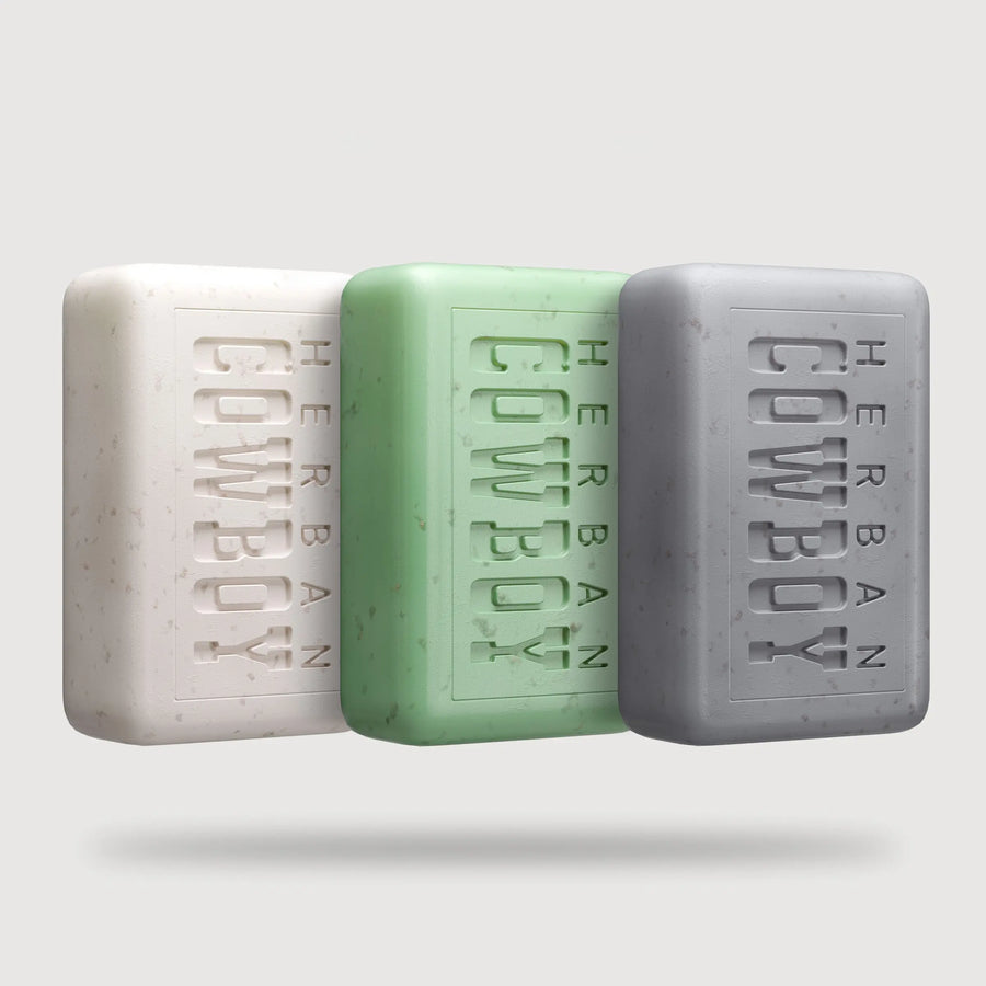 3-pc Bar Soap Bundle Herban Cowboy