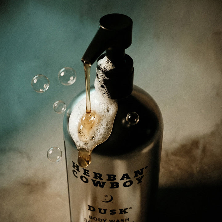 Dusk Body Wash Refillable Aluminum Pump Herban Cowboy