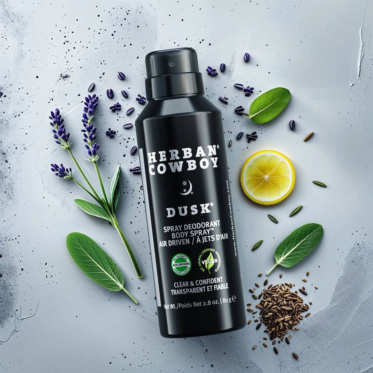 Dusk Spray Deodorant - Herban Cowboy