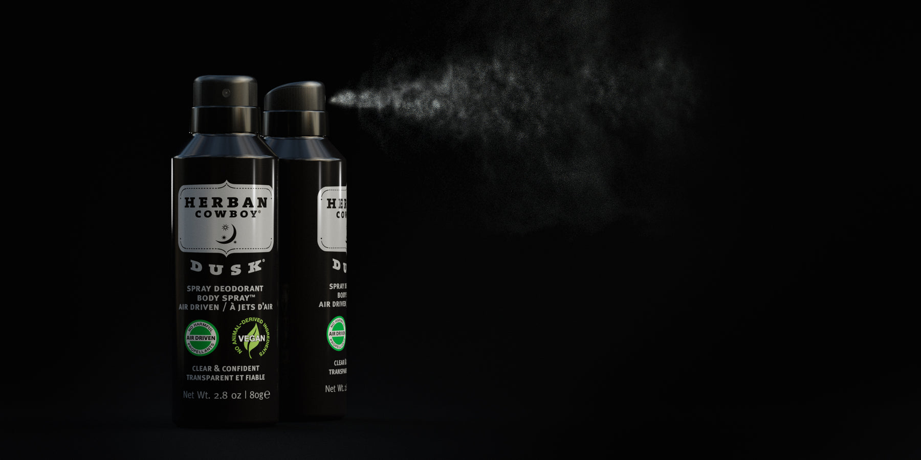 Dusk Spray Deodorant Herban Cowboy