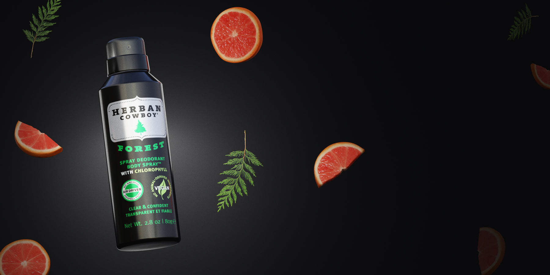 Forest Spray Deodorant Herban Cowboy