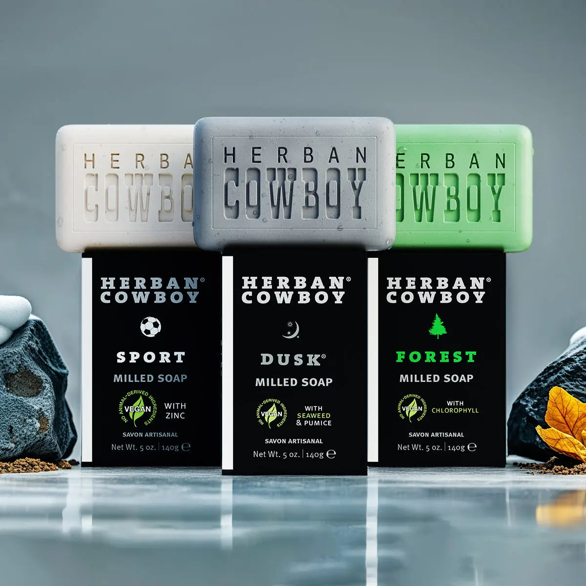 3-pc Bar Soap Bundle - Herban Cowboy