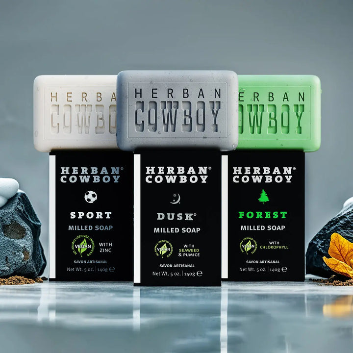 3-pc Bar Soap Bundle Herban Cowboy