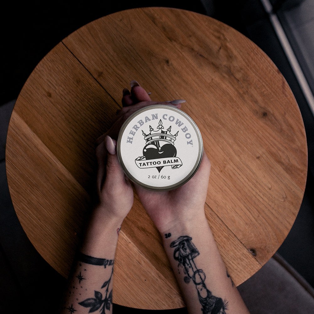 Tattoo Balm Landing Page Herban Cowboy