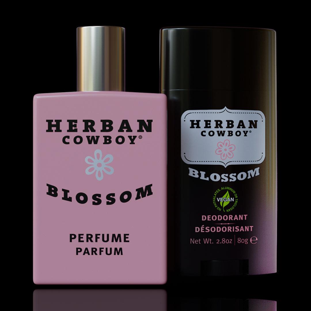 Blossom Duo Combo (deodorant + perfume) - Herban Cowboy