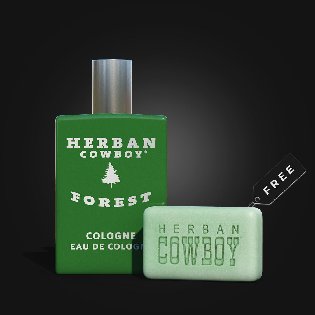 Forest Cologne with FREE Bar Soap