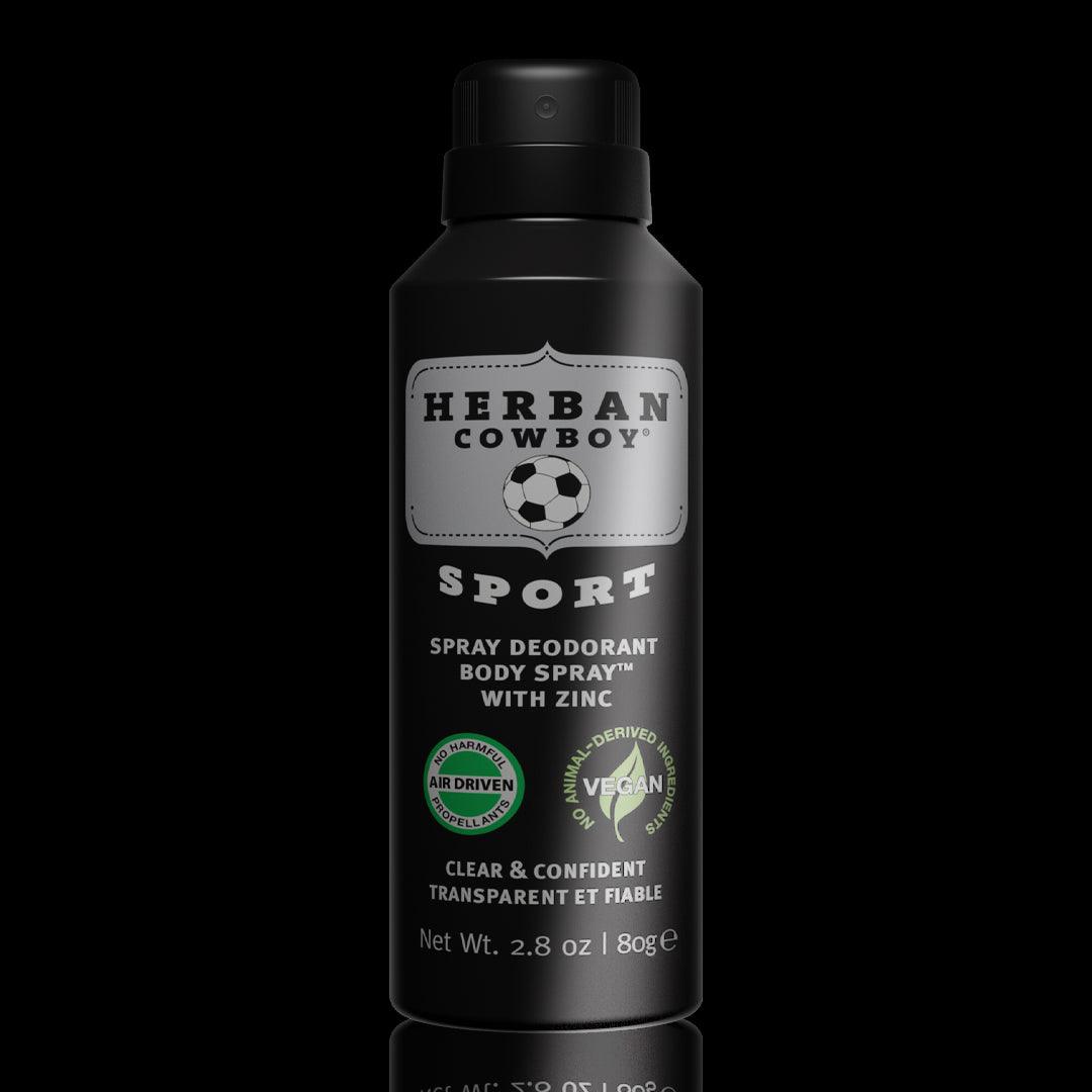 Sport Spray Deodorant - Herban Cowboy
